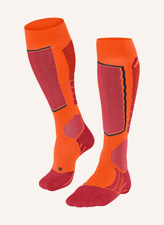 FALKE Skisocken SK2 8288 flash orange