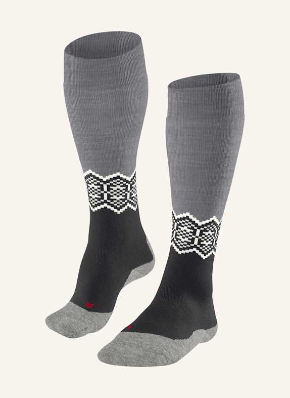 FALKE Skisocken SK2 INTERMEDIATE 3010 BLACK-MIX