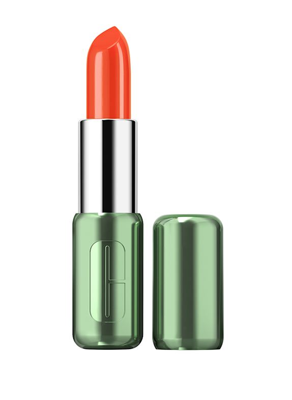 CLINIQUE POP LONGWEAR LIPSTICK SHINE REV IT UP CORAL