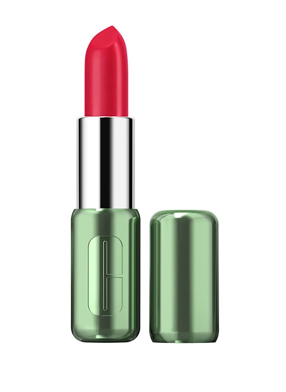 CLINIQUE POP LONGWEAR LIPSTICK SATIN PEPPERMINT POP
