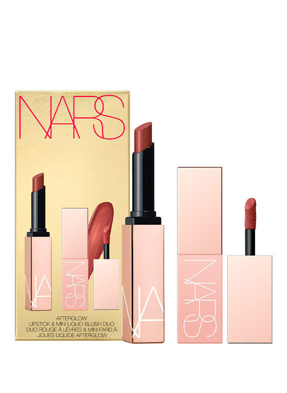NARS AFTERGLOW LIPSTICK & MINI LIQUID BLUSH DUO