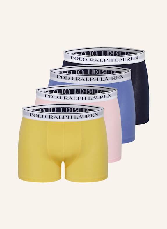 POLO RALPH LAUREN 5er-Pack Boxershorts DUNKELBLAU/ GELB/ ROSA