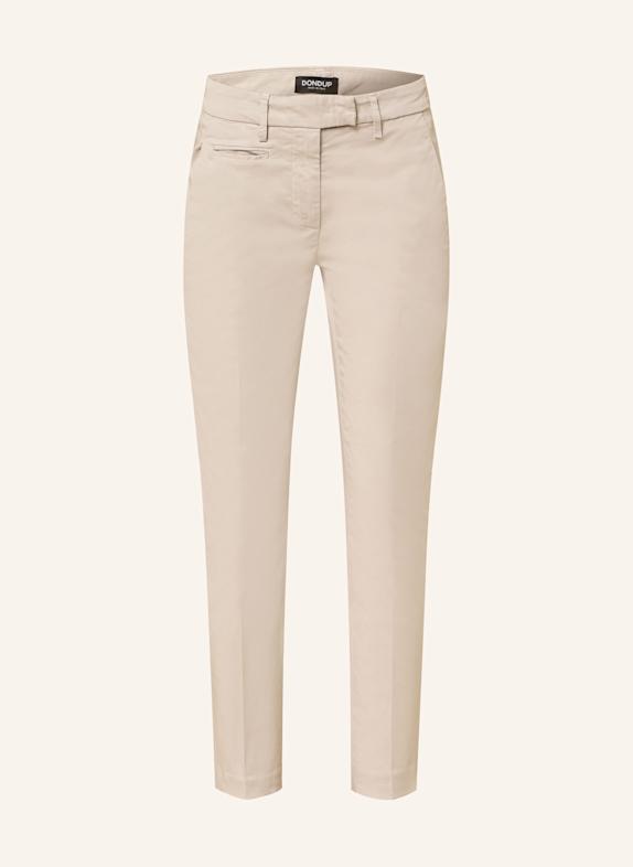 Dondup 7/8 chinos PERFECT-SLIM LIGHT GRAY