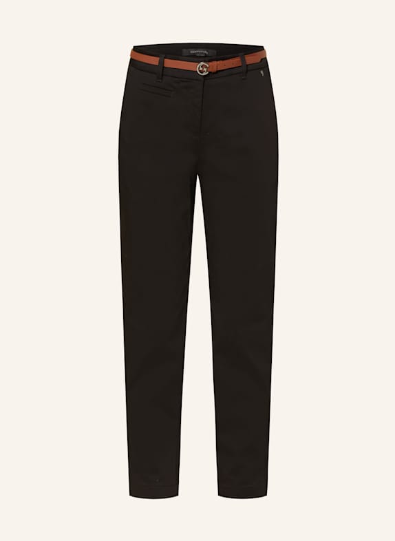 comma Chinos BLACK