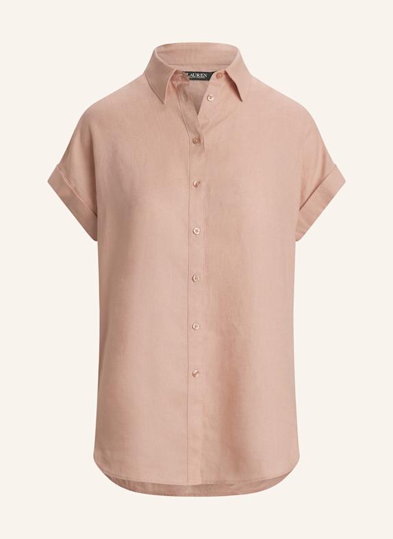 LAUREN RALPH LAUREN Leinenbluse BROONO HELLROSA