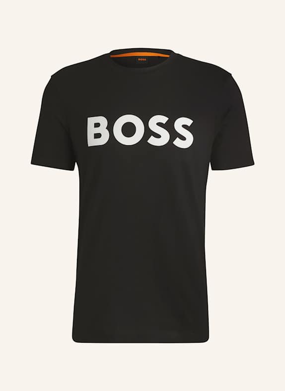 BOSS T-Shirt THINKING SCHWARZ/ WEISS