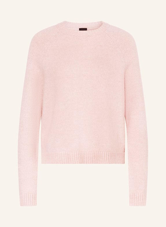 BOSS Pullover FEBISAN mit Alpaka HELLROSA