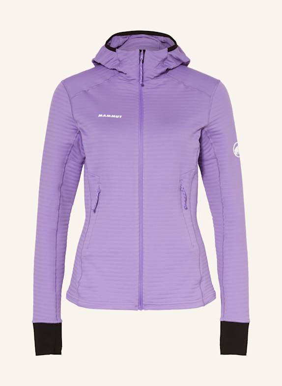 MAMMUT Midlayer Jacke TAISS LIGHT mit Kapuze LILA/ SCHWARZ