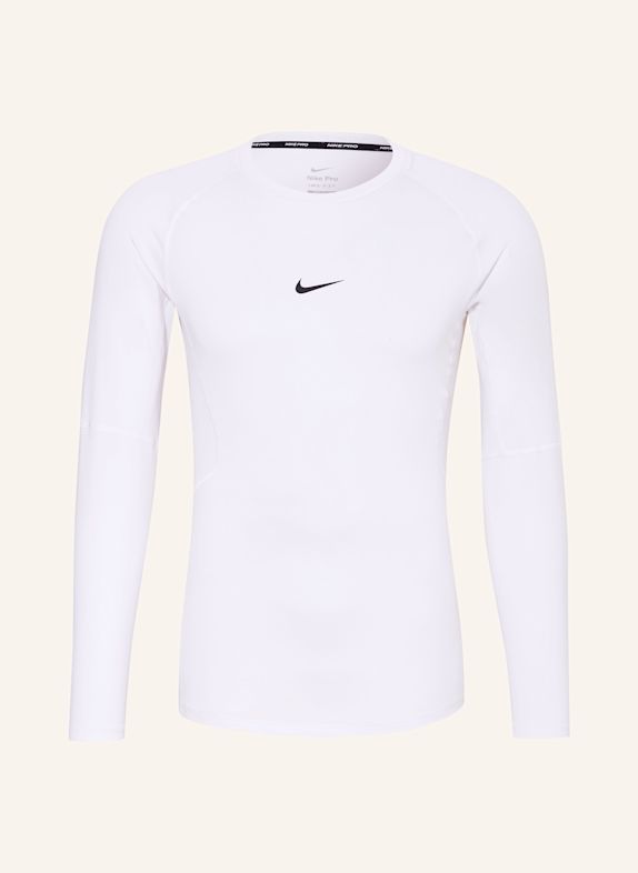 Nike Longsleeve NIKE PRO WEISS/ SCHWARZ