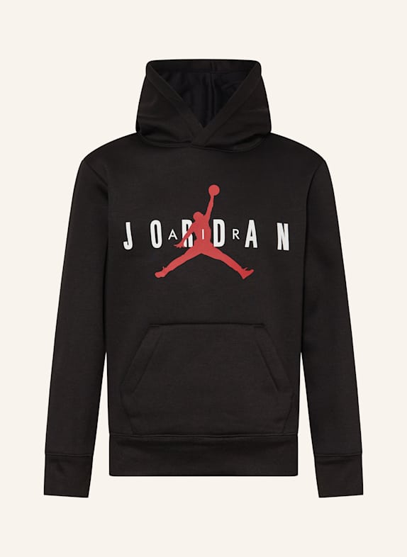JORDAN Hoodie JUMPMAN SCHWARZ/ WEISS/ ROT