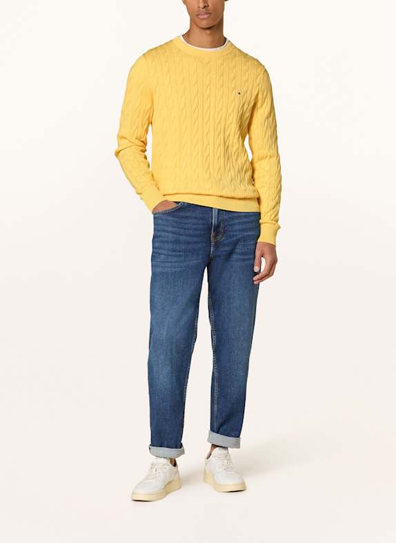 TOMMY HILFIGER Pullover GELB