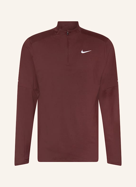 Nike Laufshirt DRI-FIT ELEMENT DUNKELROT