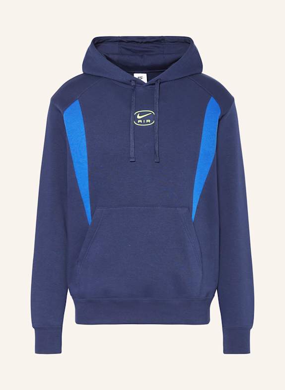 Nike Bluza z kapturem SPORTSWEAR AIR GRANATOWY/ NIEBIESKI
