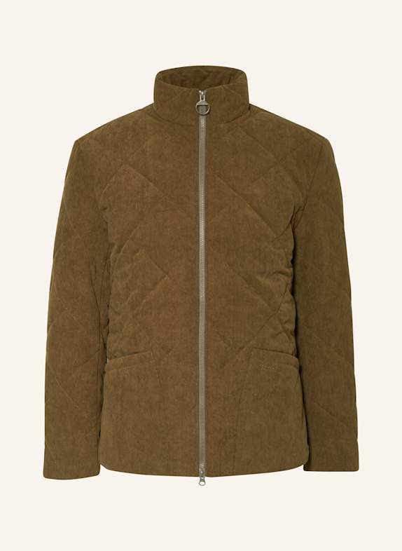 Barbour Steppjacke LIDDESDALE aus Cord BRAUN