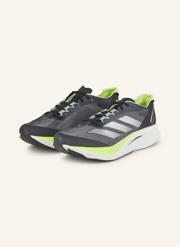 adidas Laufschuhe ADIZERO BOSTON 12 SCHWARZ/ NEONGELB