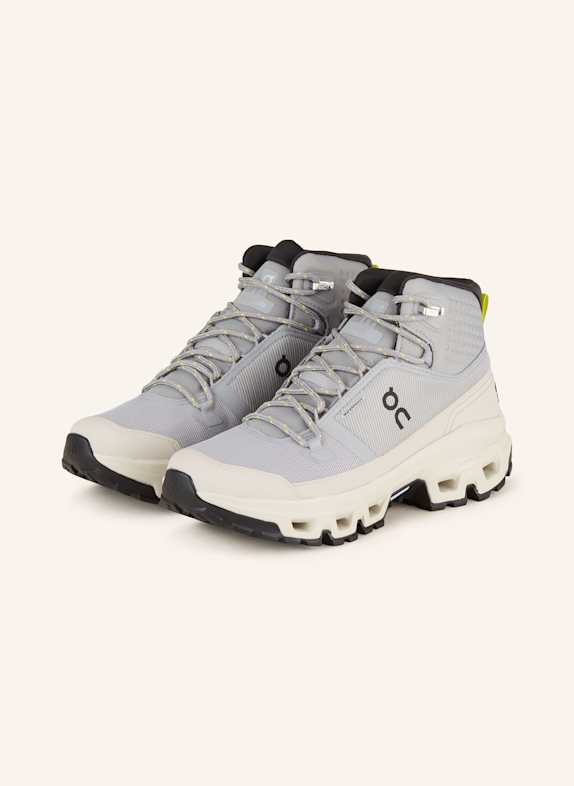 On Trekkingschuhe CLOUDROCK MID WP GRAU