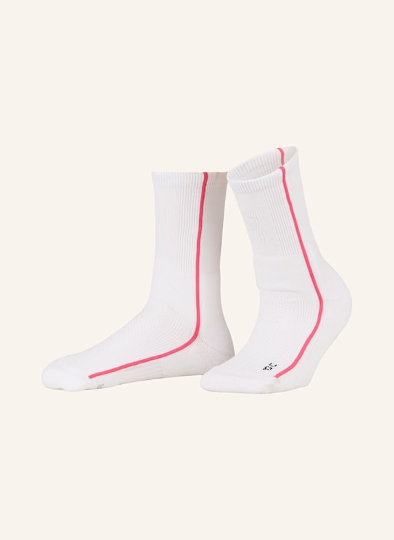 On Sportsocken COURT SOCK HIGH 2626 WHITE | PINK