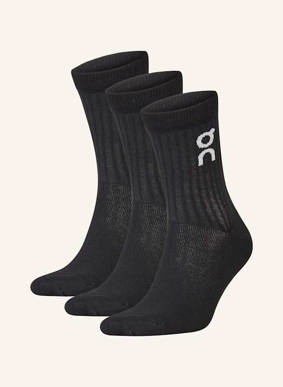 On 3er-Pack Sportsocken 0553 BLACK