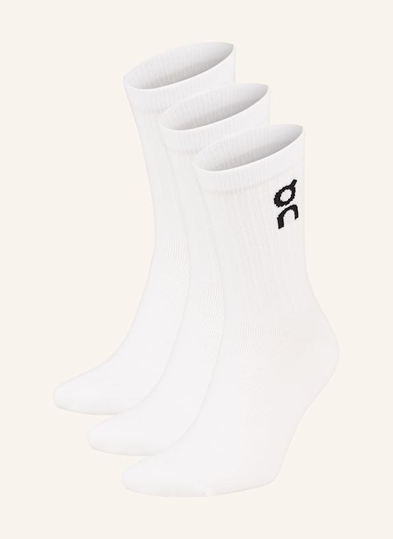 On 3er-Pack Sportsocken 0069 WHITE