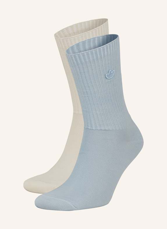 adidas Originals 2er-Pack Socken CREW WONBLU/ALUMIN