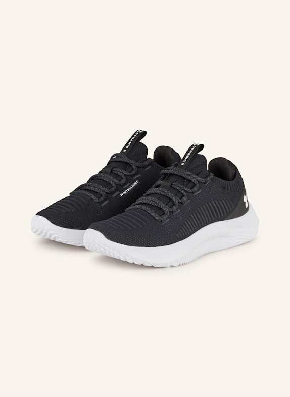 UNDER ARMOUR zapatillas de running Under Armour tope amortiguación talla 44.5 grises BLACK/ WHITE
