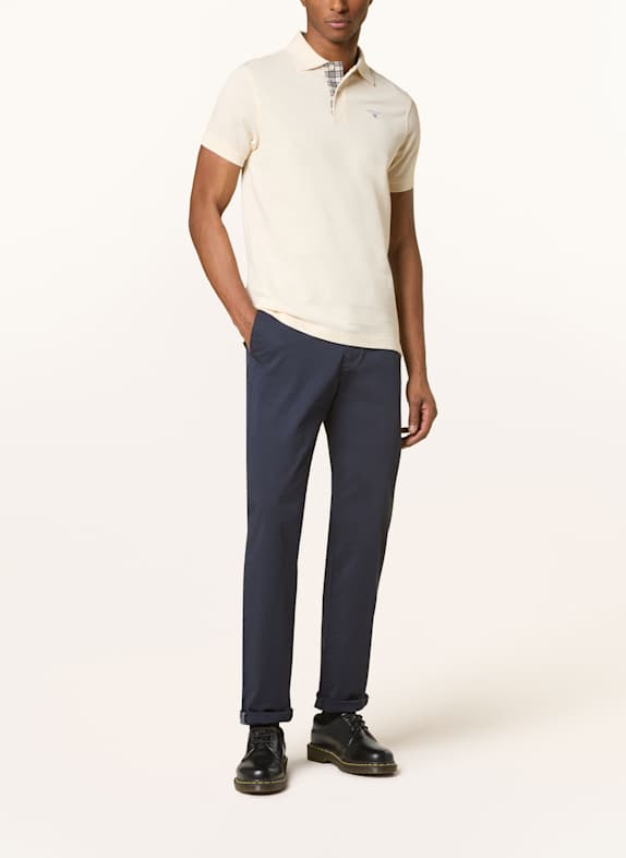 Barbour Piqué-poloskjorte CREME