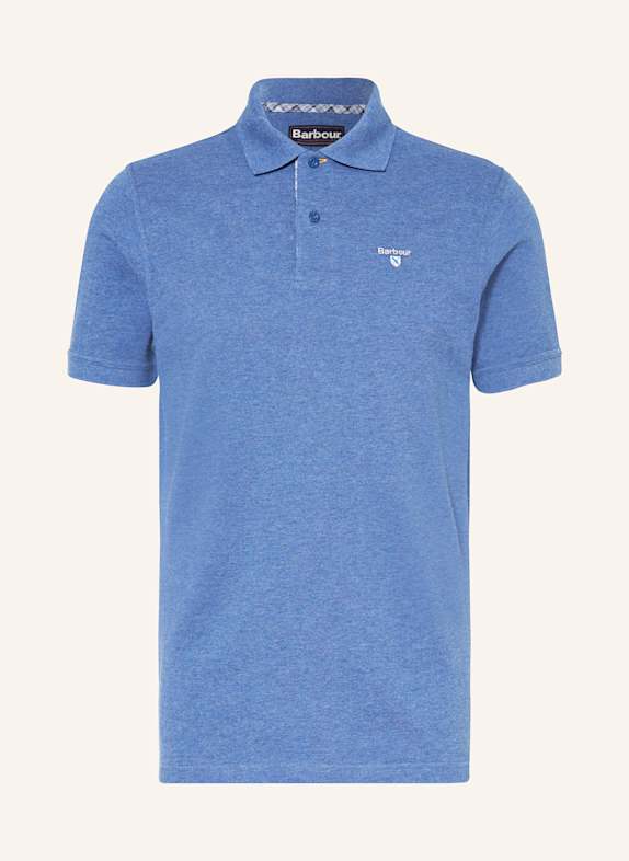 Barbour Piqué-Poloshirt BLAU