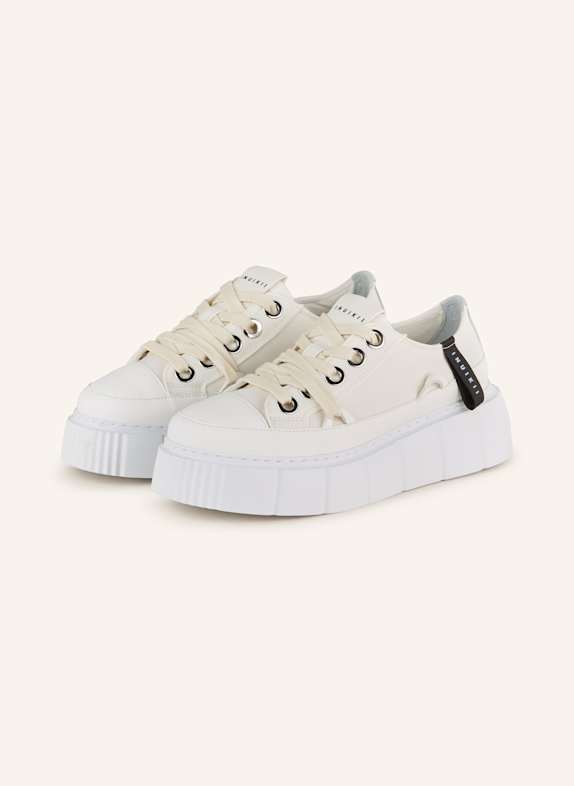 INUIKII Sneaker MATILDA CANVAS LOW WEISS