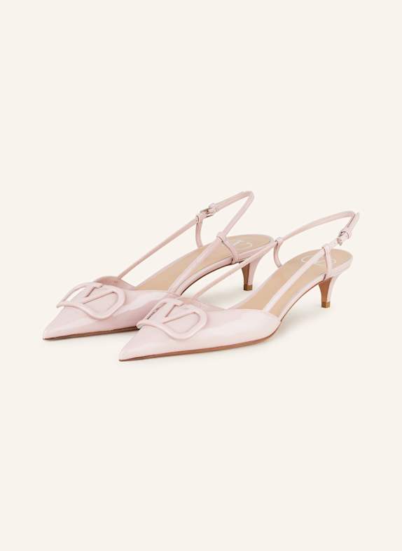 VALENTINO GARAVANI Slingpumps VLOGO SIGNATURE ROSÉ