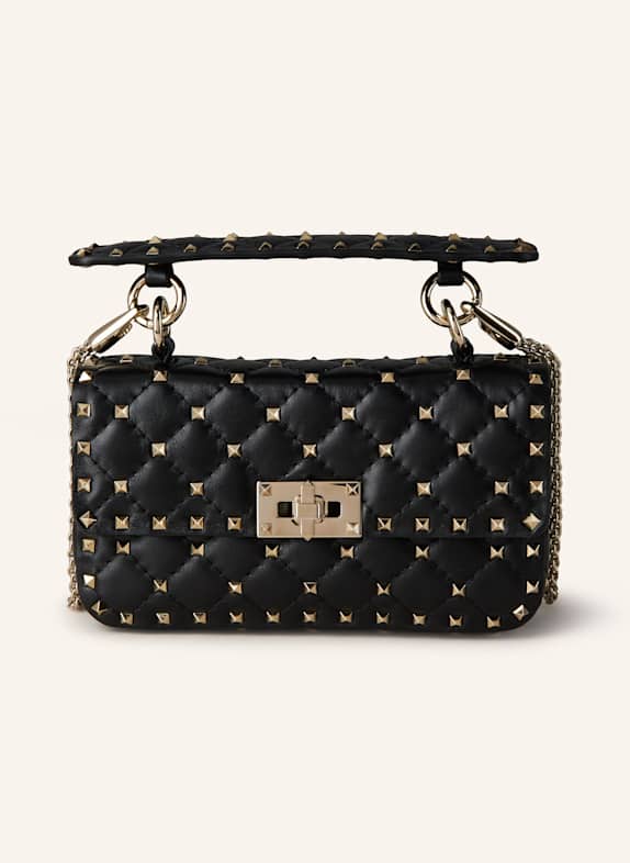 VALENTINO GARAVANI Umhängetasche ROCKSTUD SPIKE mit Nieten 0NO NERO