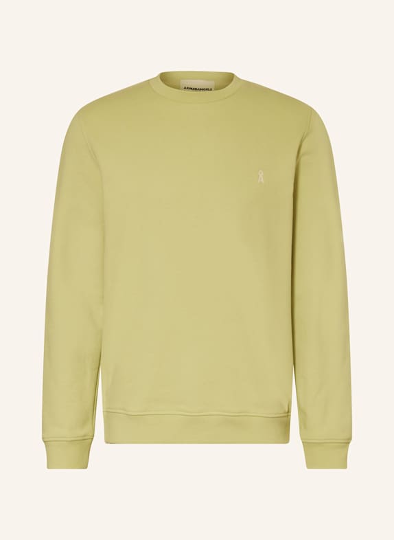 ARMEDANGELS Sweatshirt BAARO LIGHT GREEN