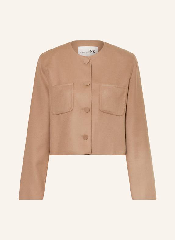 manzoni 24 Kastenjacke CAMEL
