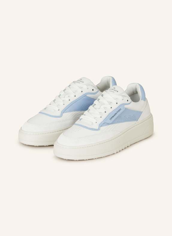 COPENHAGEN Sneaker CPH89 WEISS/ HELLBLAU