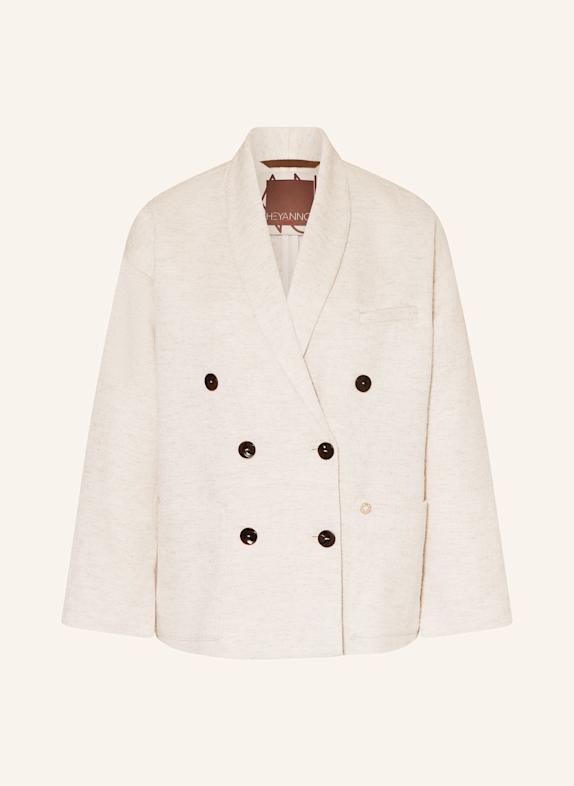 HEYANNO Bouclé-Blazer MMHVISION ECRU