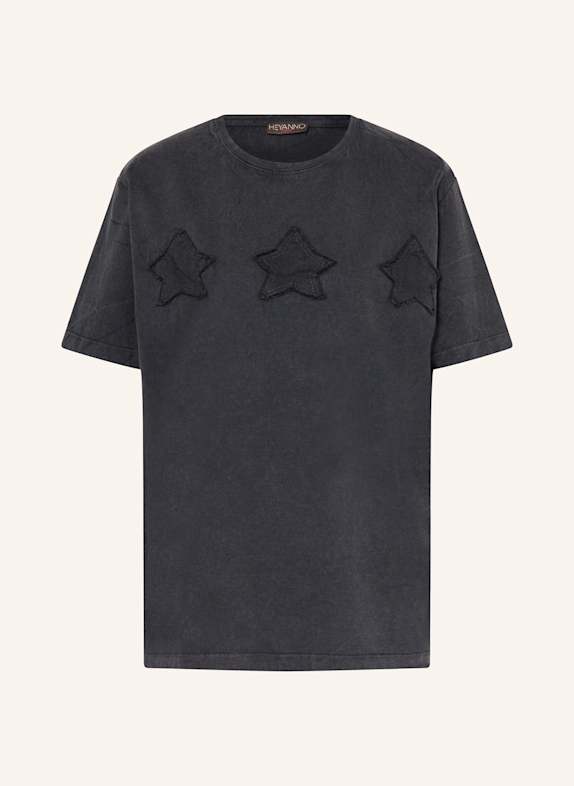 HEYANNO T-Shirt MMHSTAR DUNKELGRAU