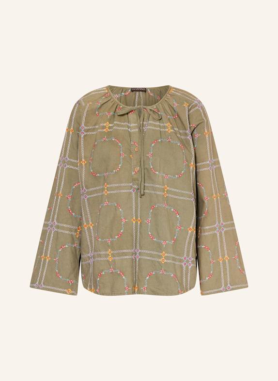 HEYANNO Blusenshirt MMHSHARE SENSI OLIV