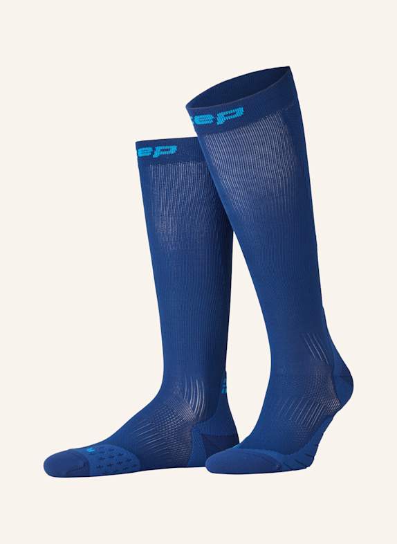 cep Skarpety do biegania CORE RUN COMPRESSION SOCKS TALL 634 dark blue