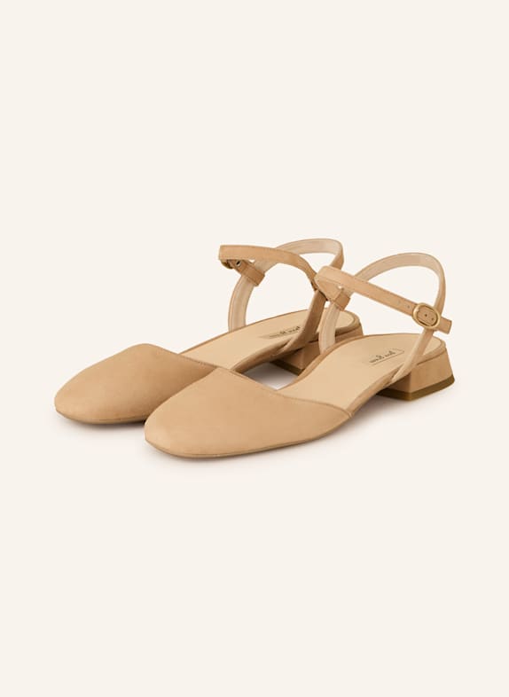 paul green Slingballerinas CAMEL