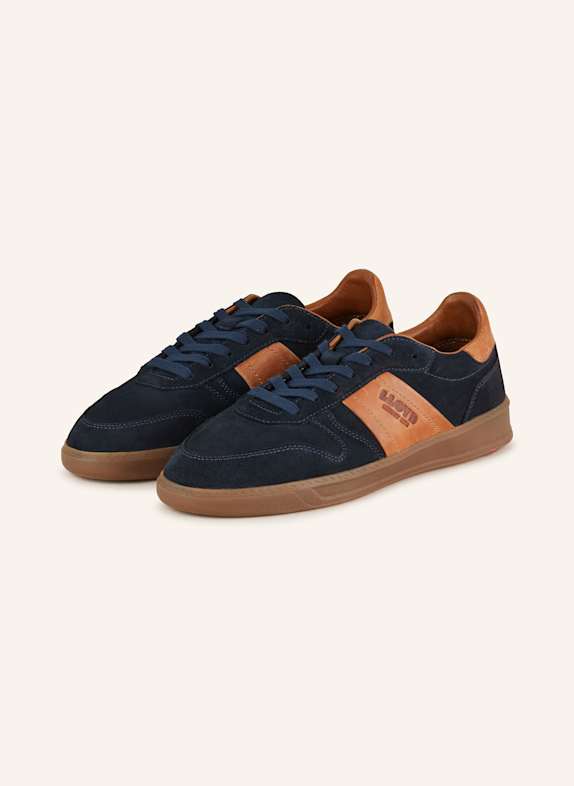 LLOYD Sneaker ELDORADO DUNKELBLAU/ COGNAC