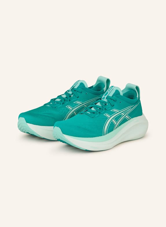 ASICS Laufschuhe GEL-NIMBUS 27 TÜRKIS/ WEISS