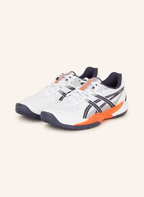 ASICS Indoorschuhe POWERBREAK FF WEISS/ BLAU