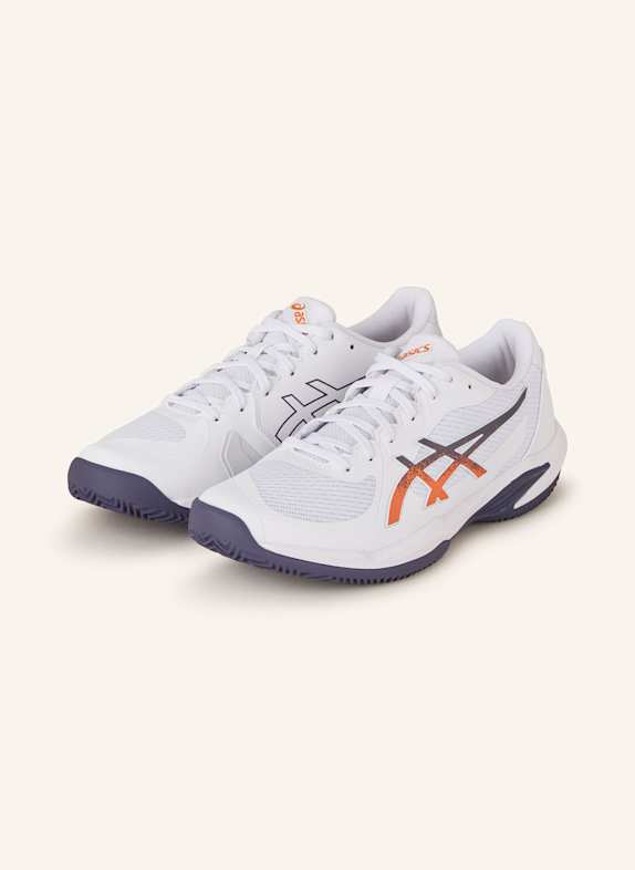 ASICS Tennisschuhe SOLUTION SWIFT FF2 CLAY WEISS/ ORANGE