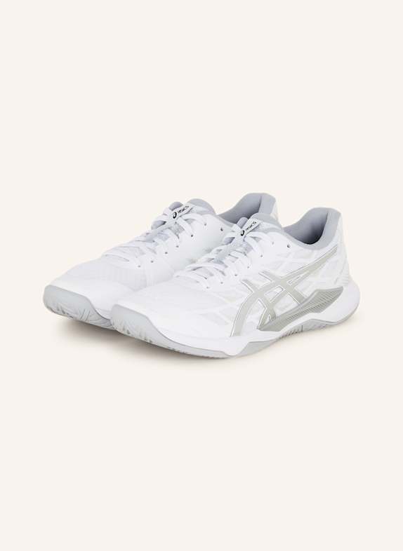 ASICS Indoorschuhe GEL-TACTIC 12 WEISS/ SILBER