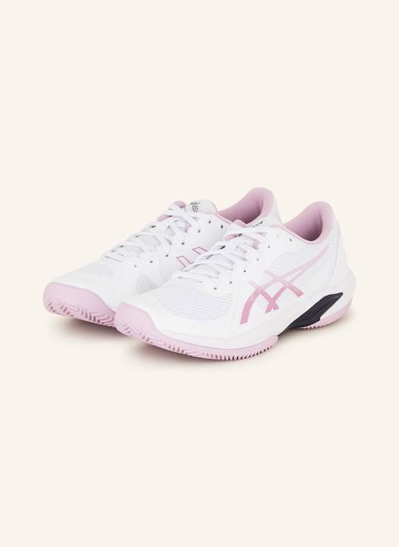 ASICS Tennisschuhe SOLUTION SWIFT FF2 CLAY WEISS/ ROSA