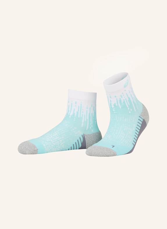 ASICS Laufsocken PERFORMANCE RUN SOCK QUARTER 401 SOOTHING SEA/BRILLIANT WHITE