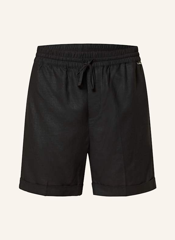 ARMEDANGELS Shorts JAACQUE mit Leinen SCHWARZ