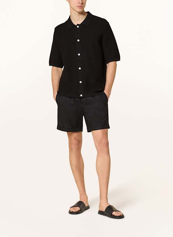 ARMEDANGELS Gebreid shirt EDUAARDO ZWART