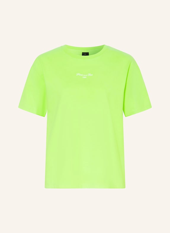 FIRE+ICE T-shirt CARA JASKRAWY ZIELONY