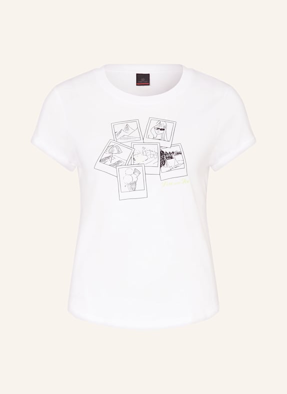 FIRE+ICE T-Shirt WEISS/ SCHWARZ/ NEONGRÜN