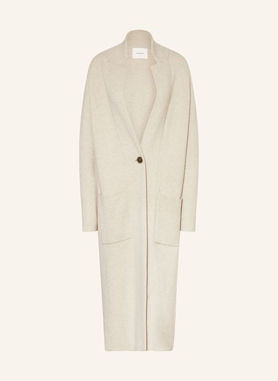 LISA YANG Strickmantel AMIE aus Cashmere BEIGE